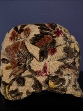 Vintage tapestry hat
